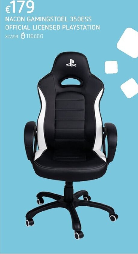 NACON GAMINGSTOEL 350ESS OFFICIAL LICENSED PLAYSTATION