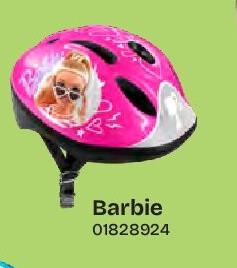 Verstelbare fietshelm Barbie