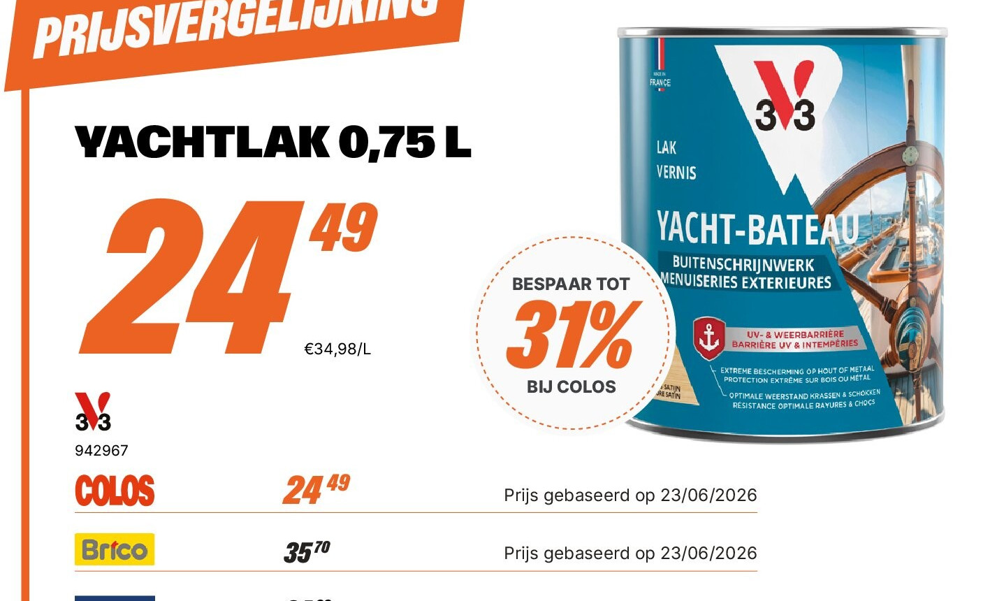 Yachtlak 0,75 L