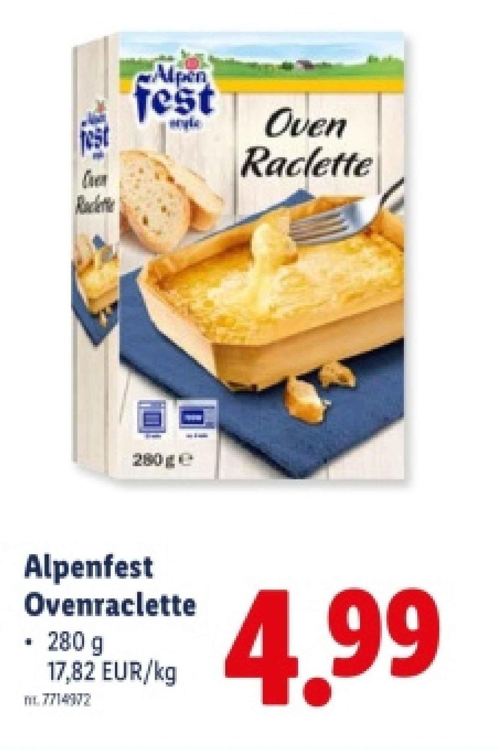 Ovenraclette
