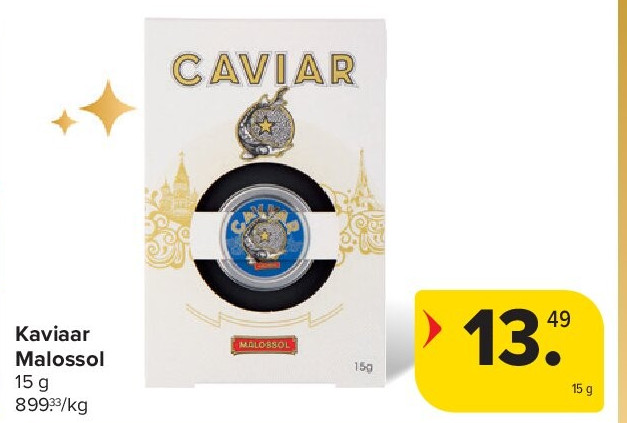 Kaviaar Malossol