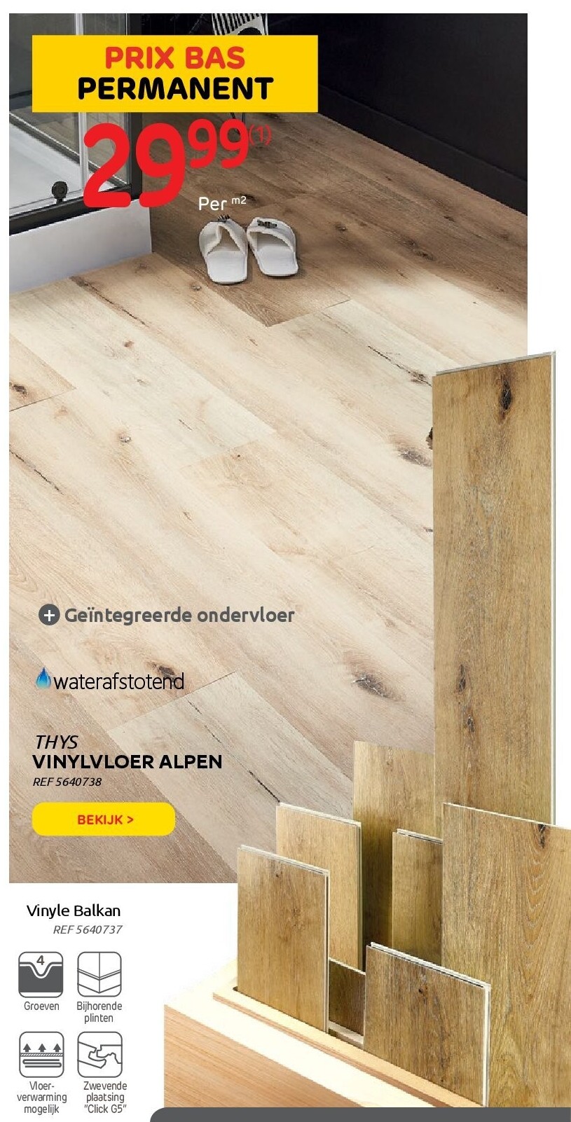 THYS VINYLVLOER ALPEN