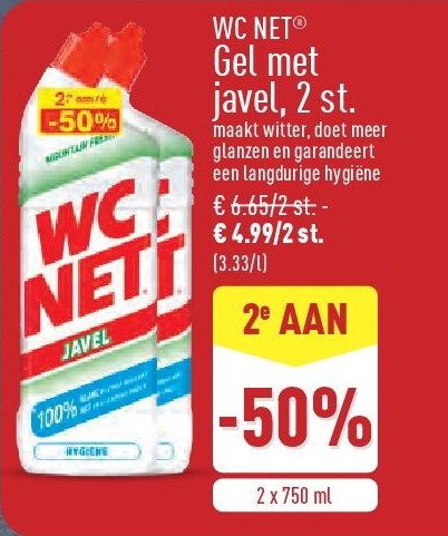 Gel met javel, 2st