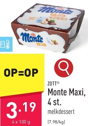 Monte Maxi, 4 st.