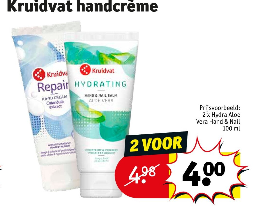 Kruidvat handcrème