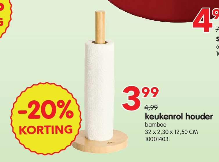 keukenrol houder