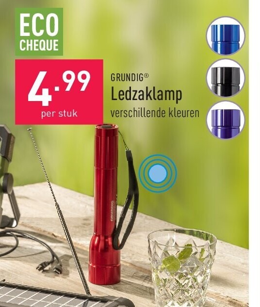 Ledzaklamp