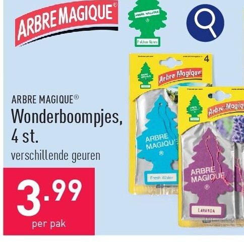 Wonderboompjes, 4st.