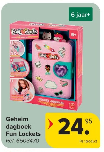 Geheim dagboek Fun Lockets