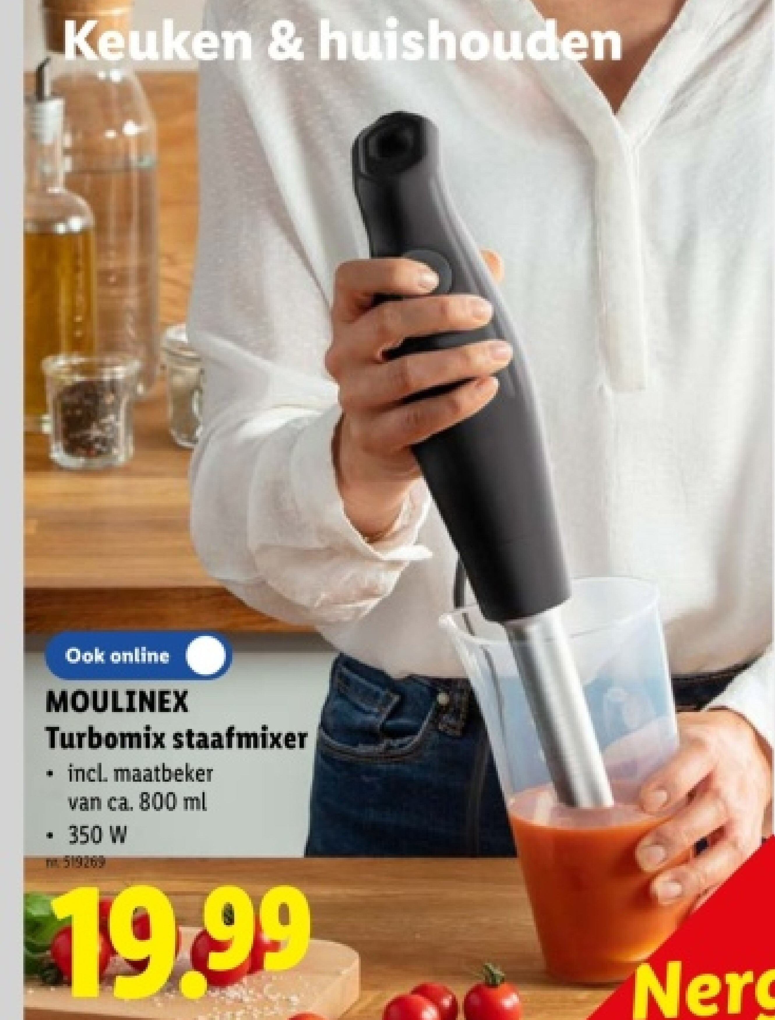 Turbomix staafmixer