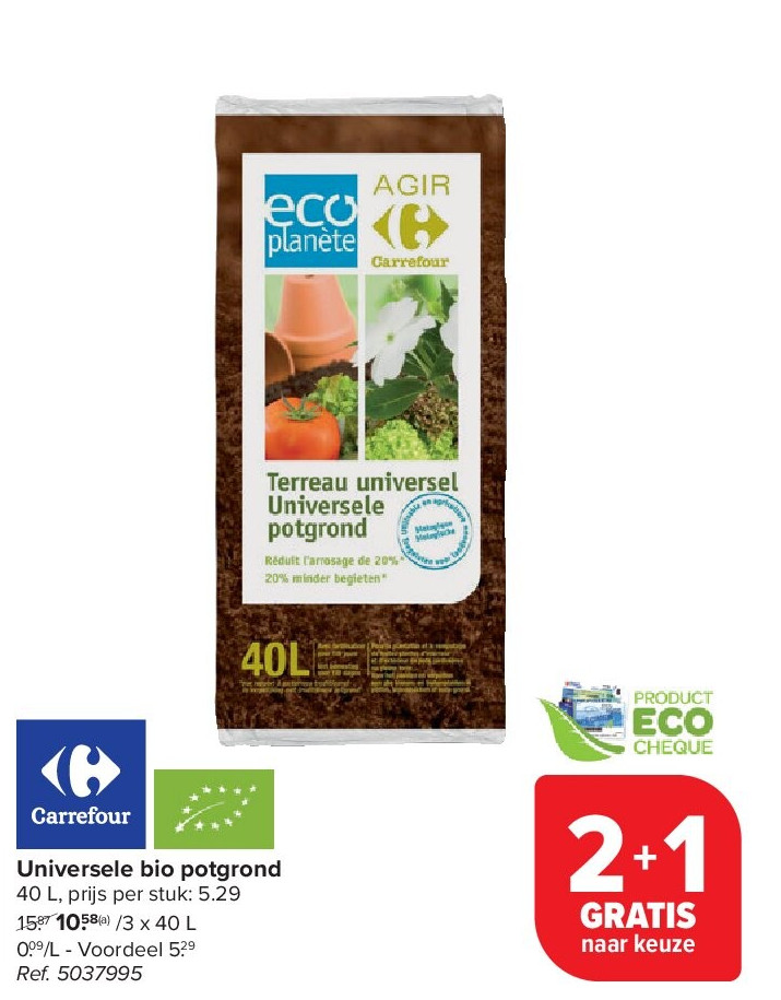 Universele bio potgrond