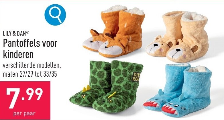 Pantoffels voor kinderen