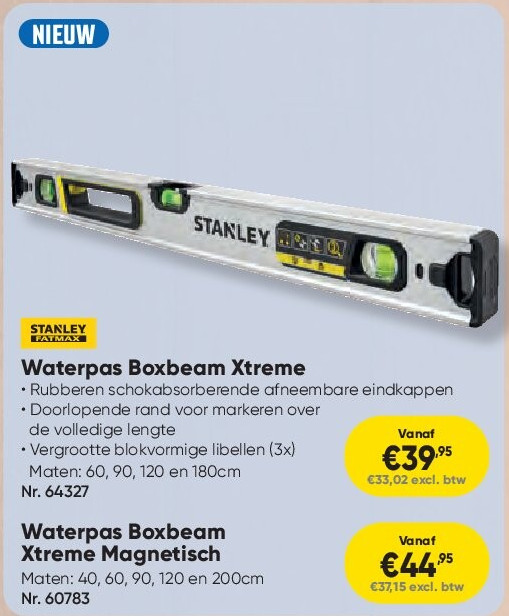 Waterpas Boxbeam Xtreme