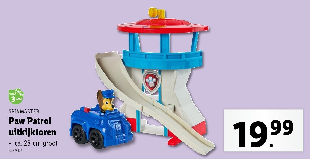 Paw Patrol uitkijktoren