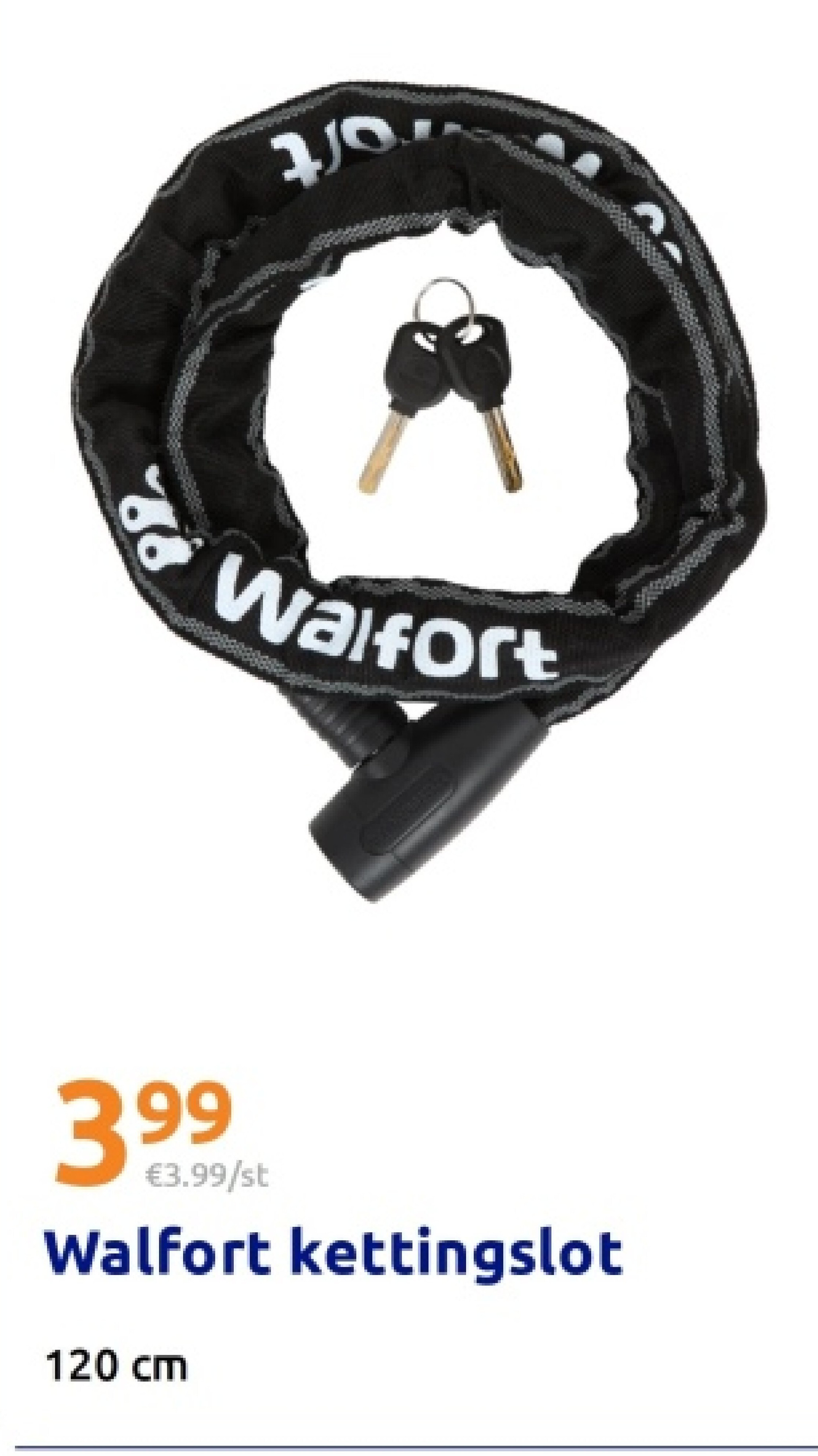 Walfort kettingslot