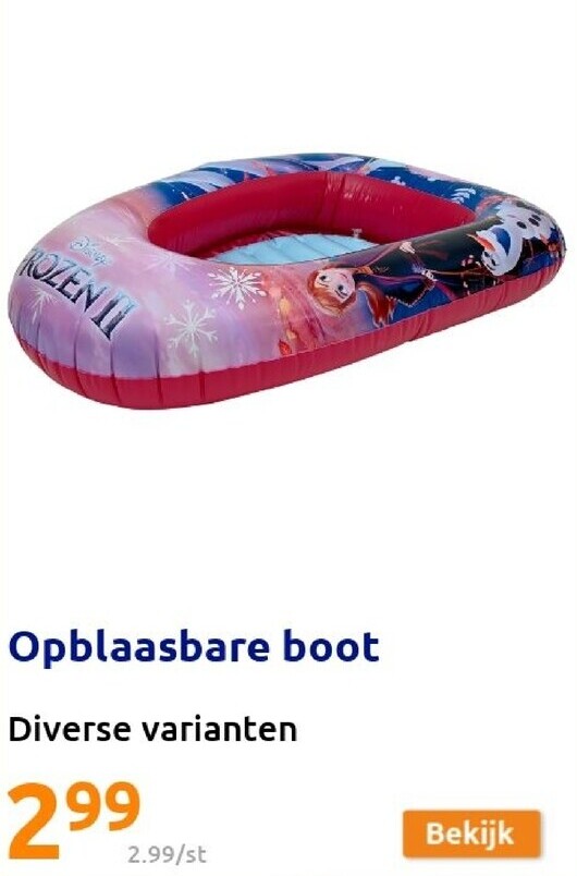Opblaasbare boot