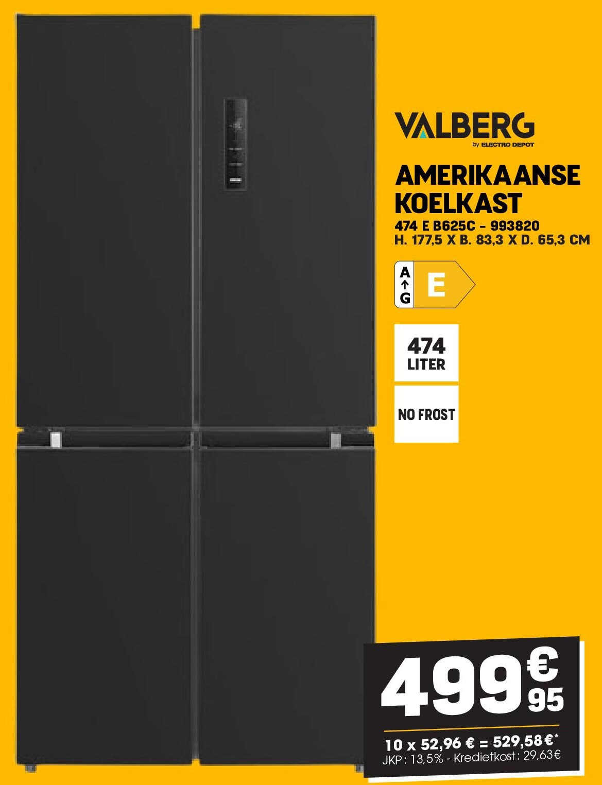 AMERIKAANSE KOELKAST