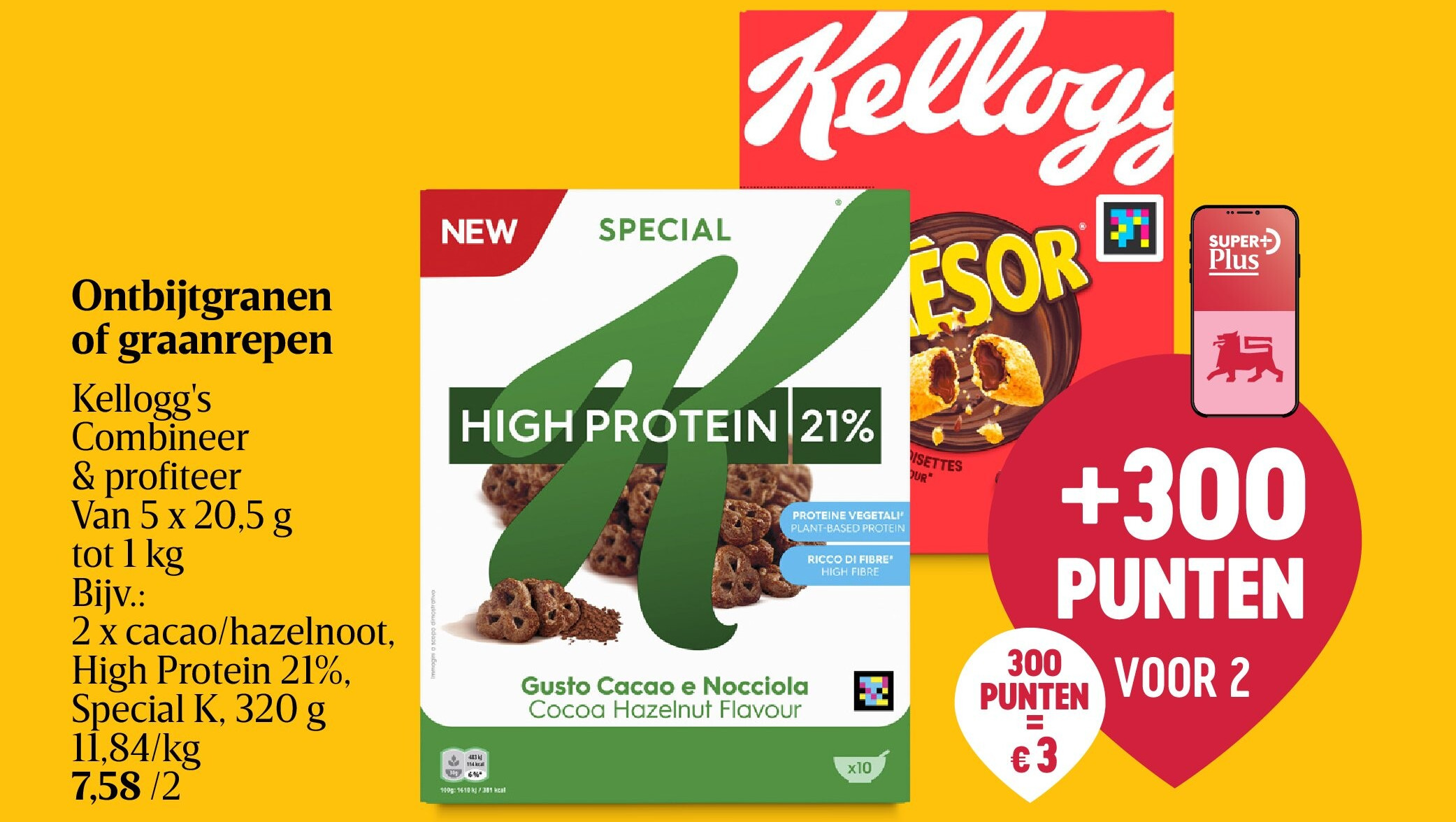 Ontbijtgranen of graanrepen