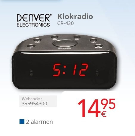 Klokradio CR-430