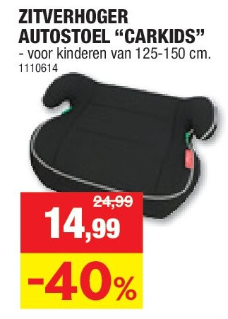 ZITVERHOGER AUTOSTOEL “CARKIDS”