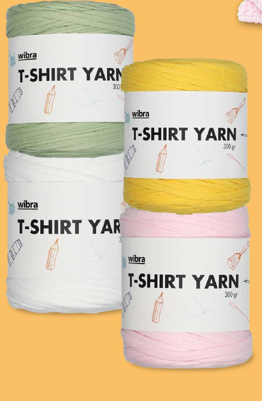 T-shirt garen - 300 gram