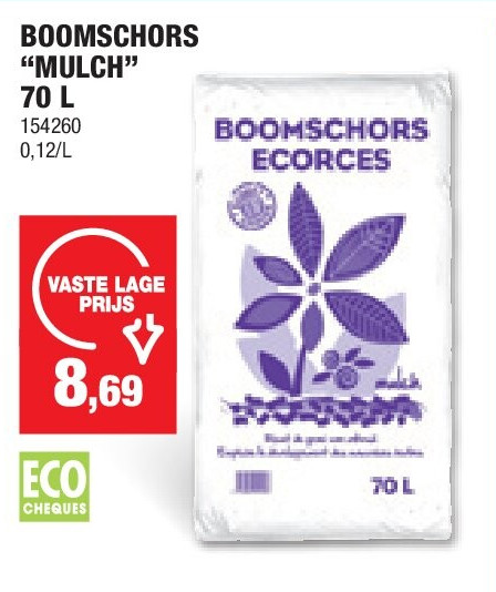 BOOMSCHORS “MULCH” 70 L