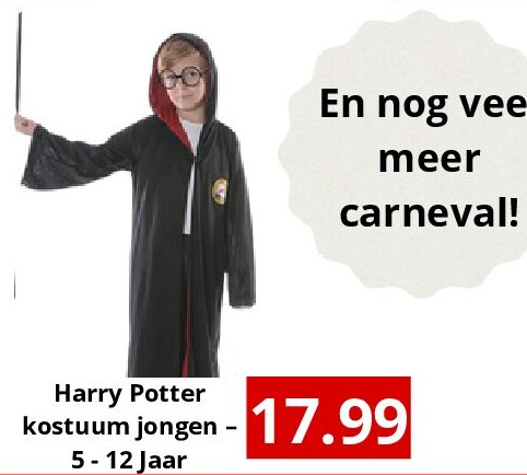 Harry Potter kostuum jongen – 5 - 12 Jaar