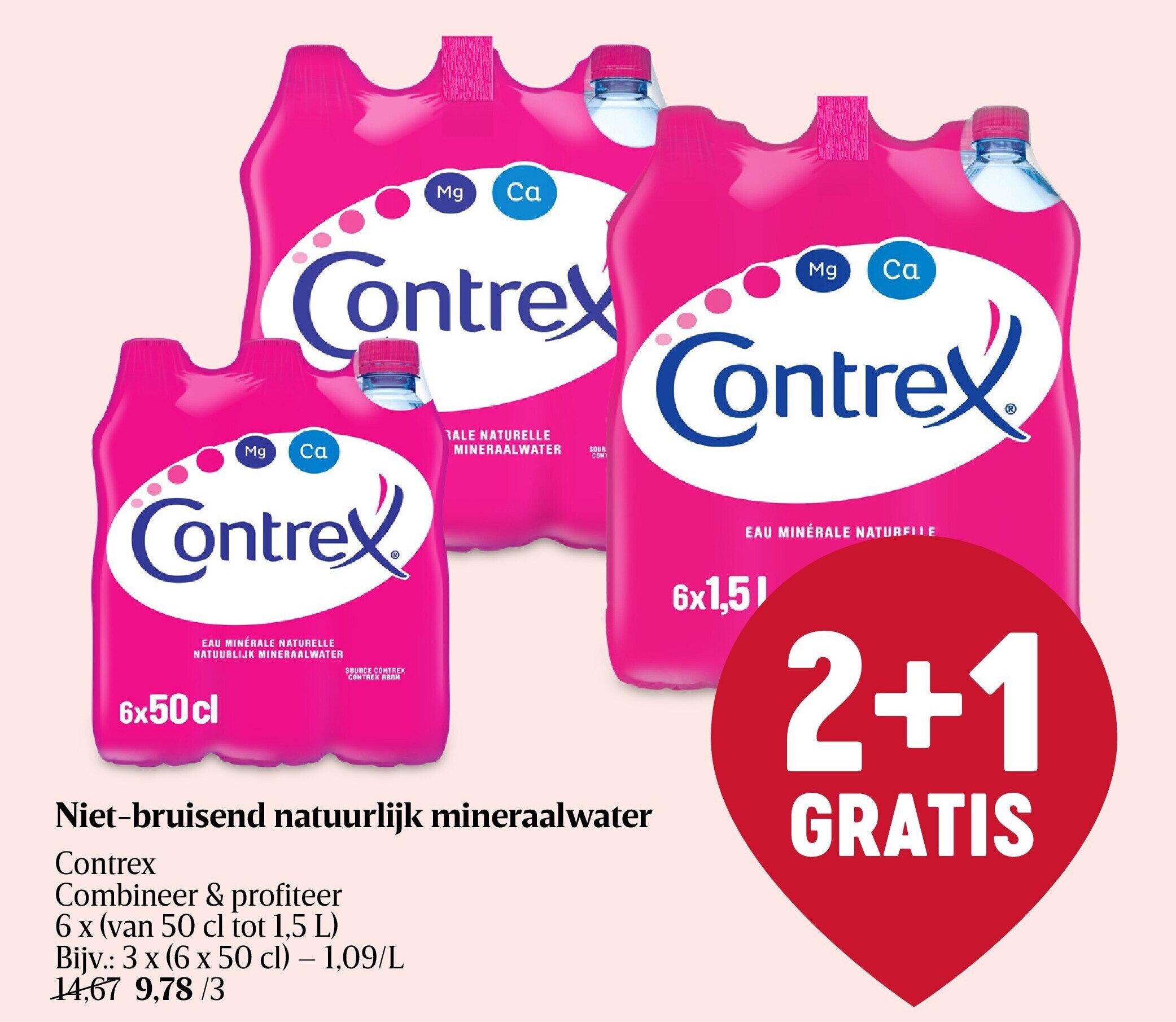 Niet-bruisend natuurlijk mineraalwater