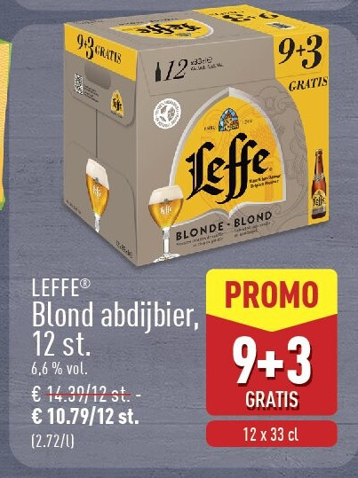 Blond abdijbier, 12st.