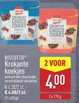 Krokante koekjes