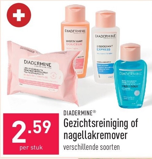 Gezichtsreiniging of nagellakremover