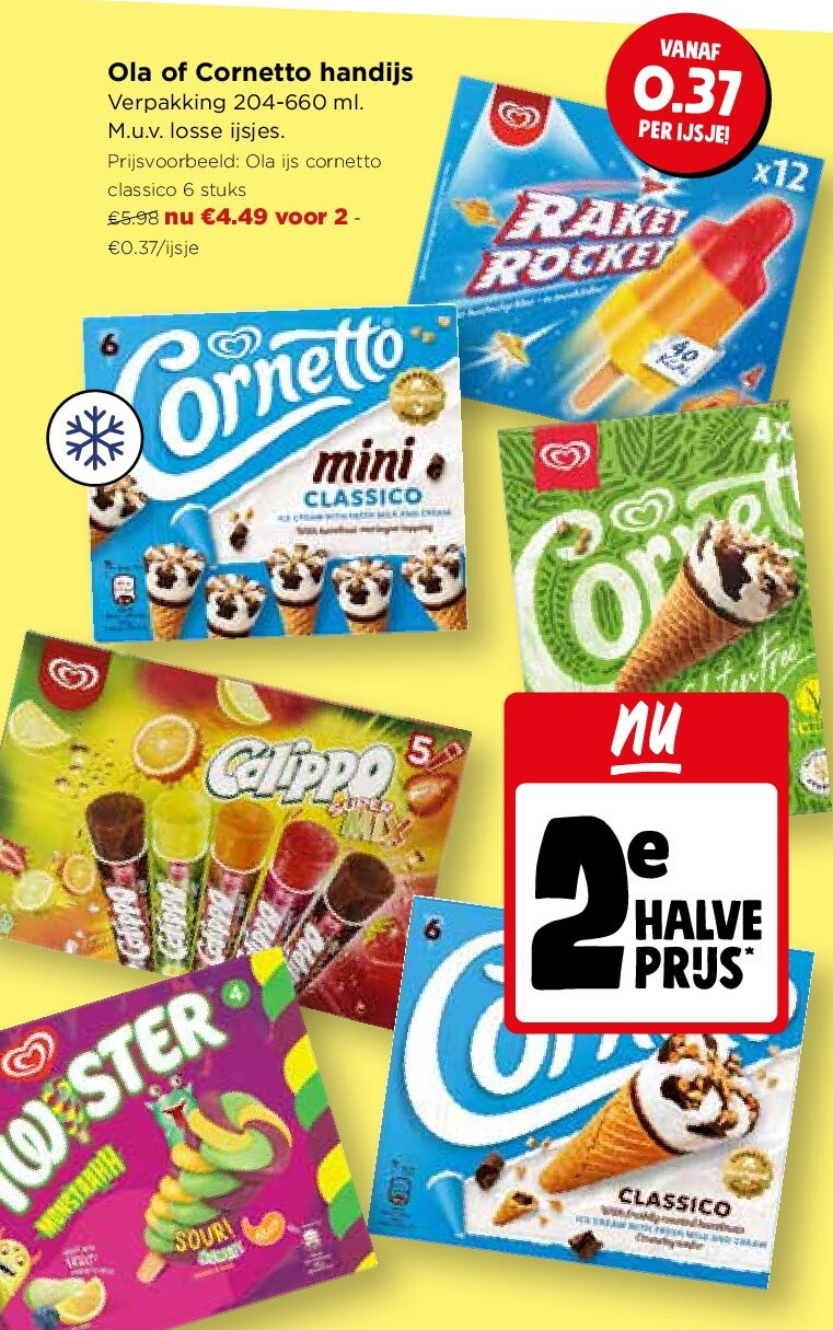 Ola of Cornetto handijs