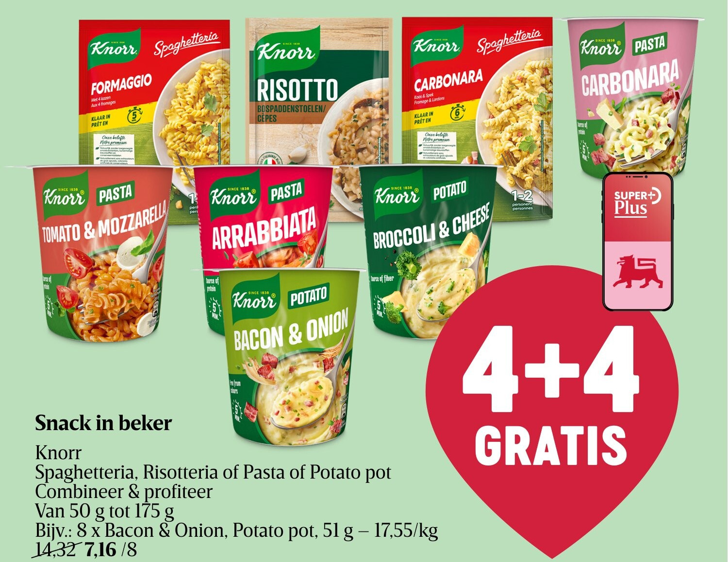 Snack in beker