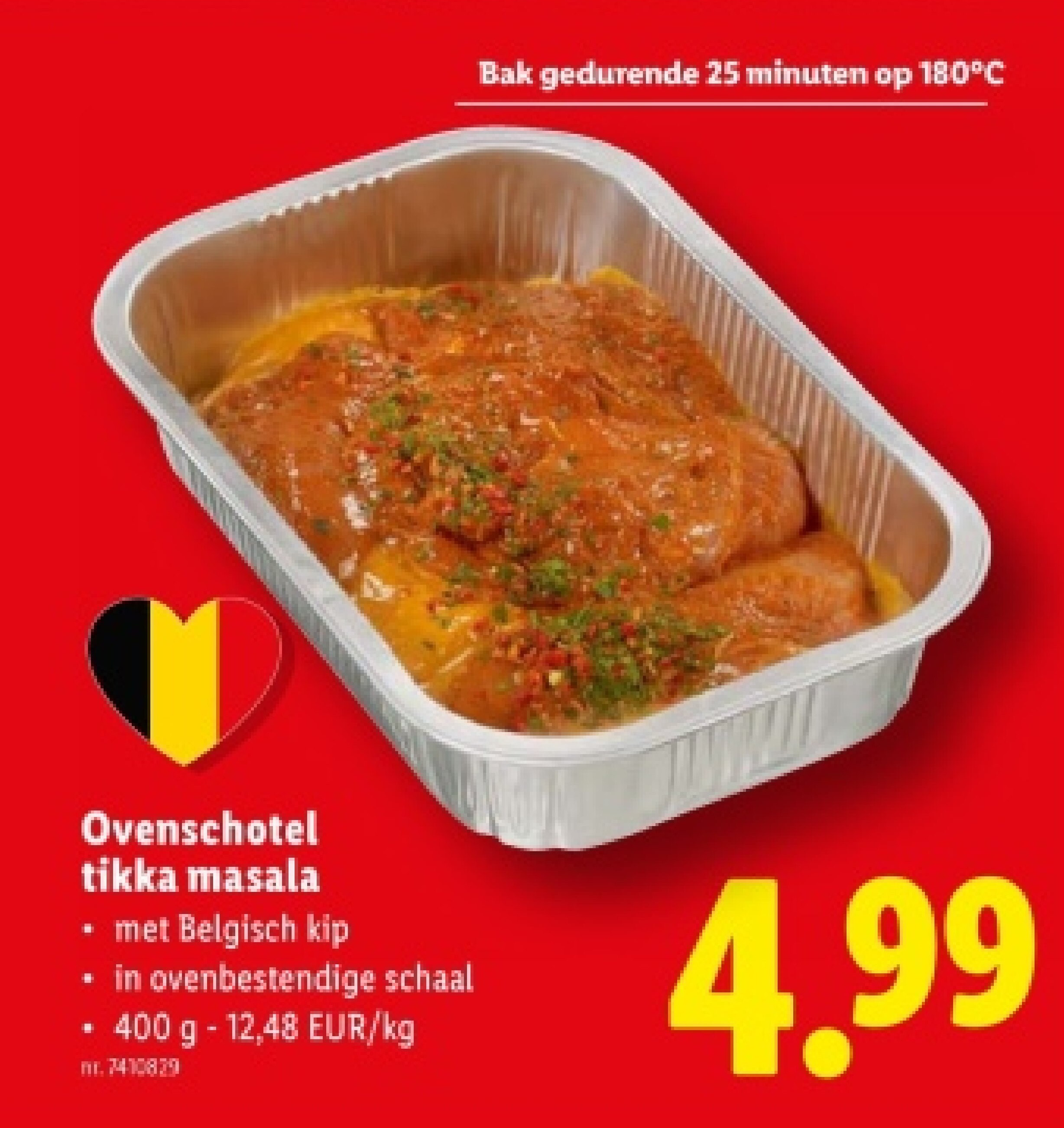 Ovenschotel tikka masala