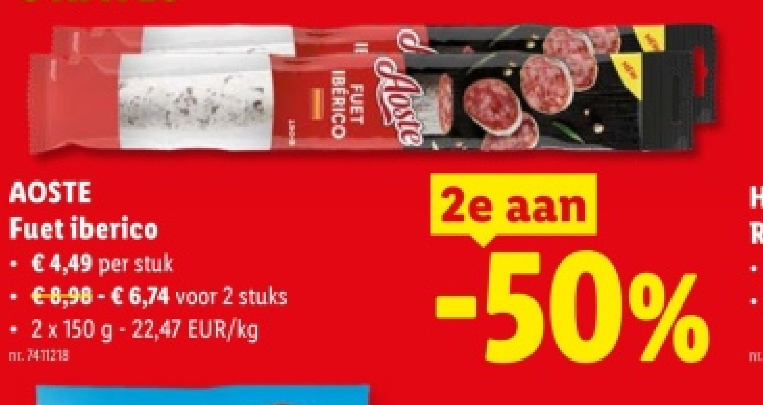 Fuet iberico