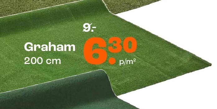 Kunstgras Graham 200 cm