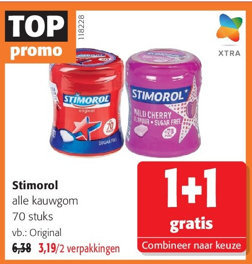 Stimorol alle kauwgom 70 stuk
