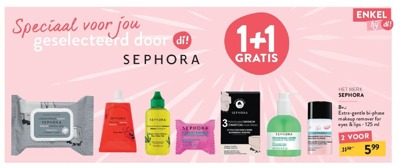 Extra-gentle bi-phase makeup remover for eyes & lips - 125 ml