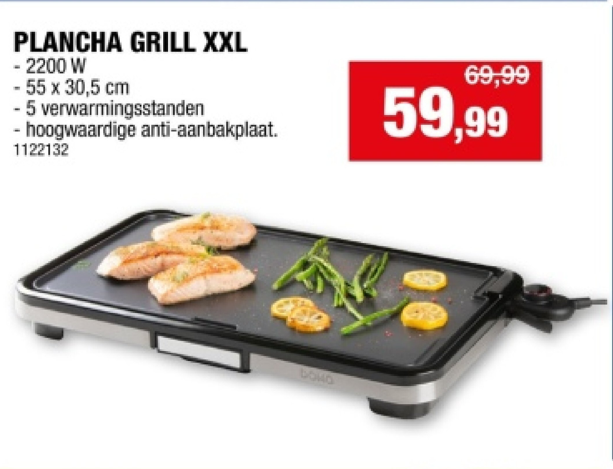 PLANCHA GRILL XXL