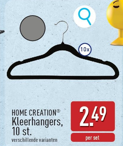 Kleerhangers, 10st.