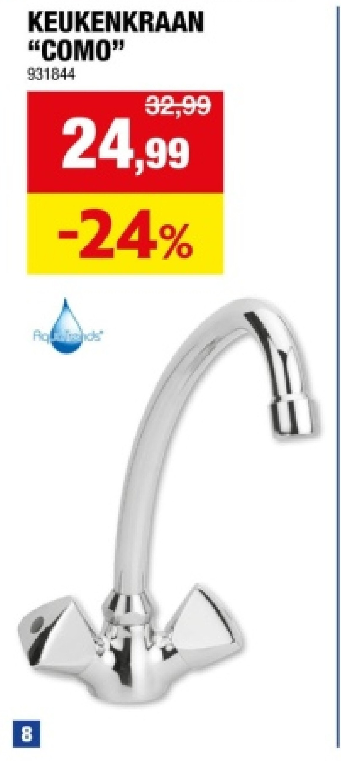KEUKENKRAAN "COMO"