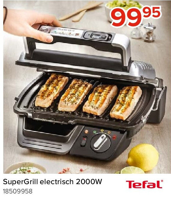 SuperGrill electrisch 2000W