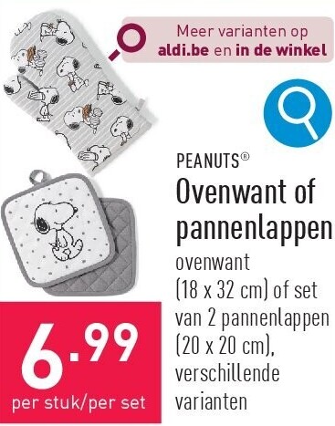 Ovenwant of pannenlappen