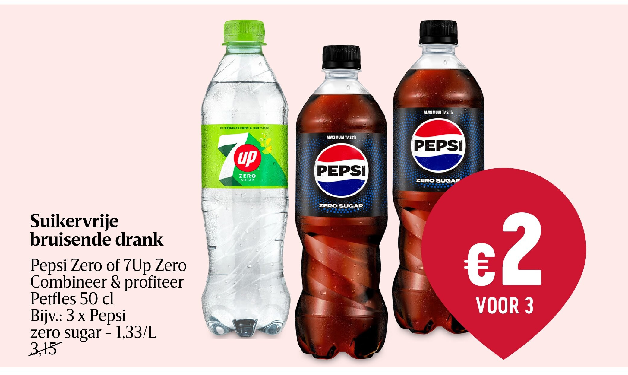 Suikervrije bruisende drank