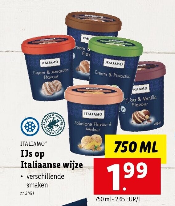 IJs op Italiaanse wijze