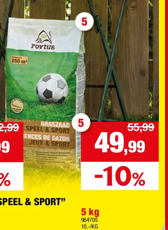 GRASZAAD “SPEEL & SPORT” 5 kg
