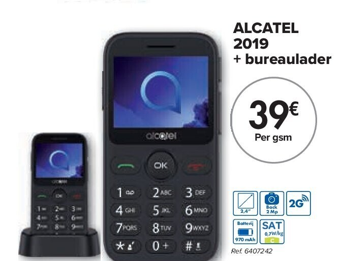 ALCATEL 2019 + bureaulader