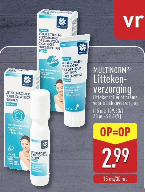 Litteken verzorging