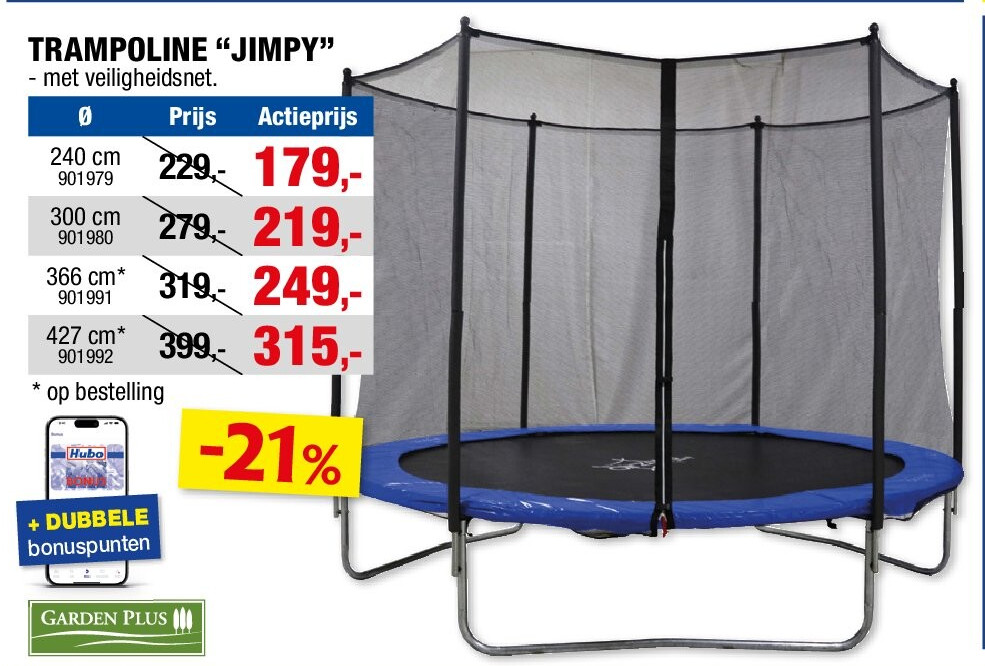 TRAMPOLINE “JIMPY”