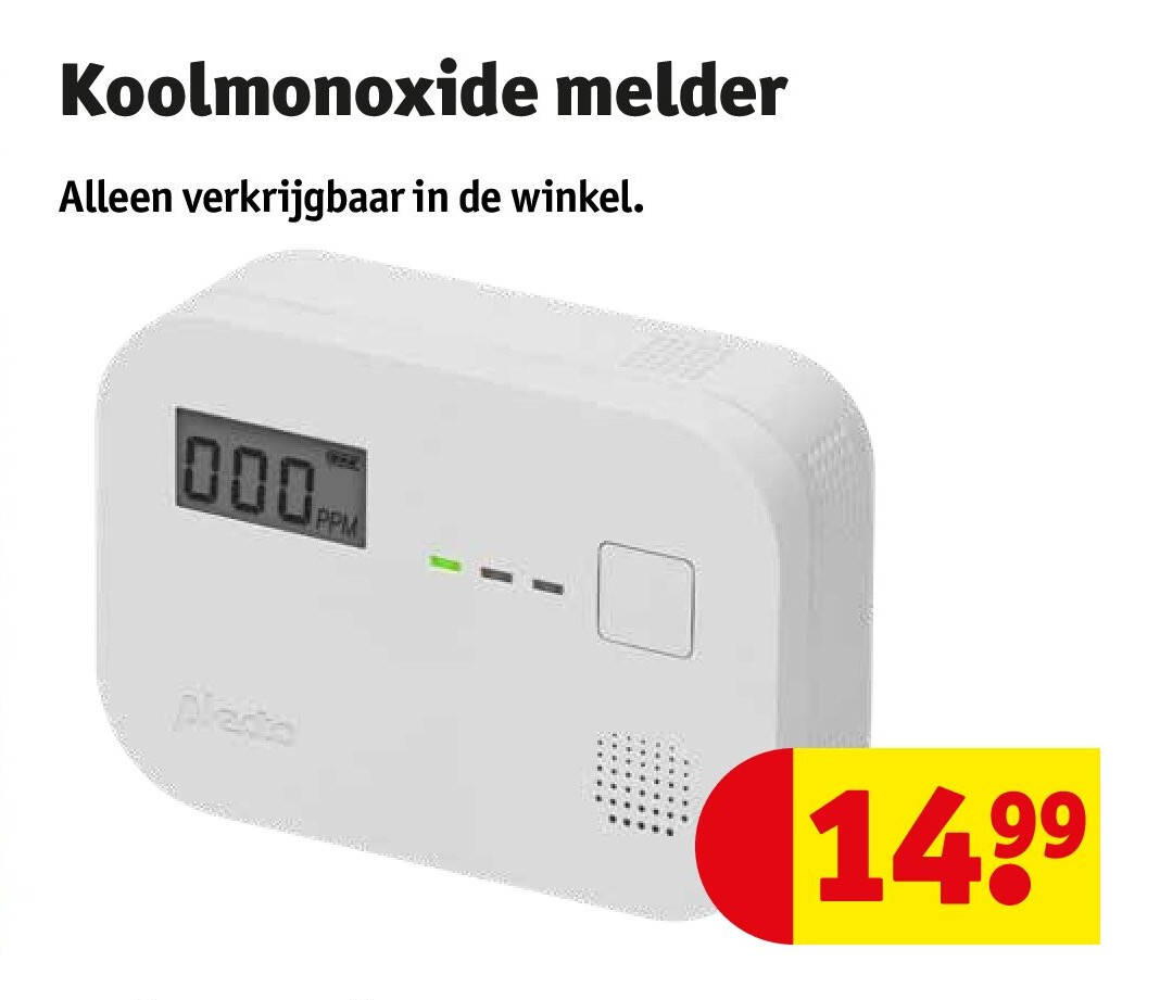 Koolmonoxide melder